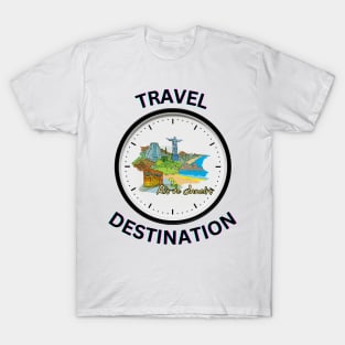 Travel to Rio de janeiro T-Shirt